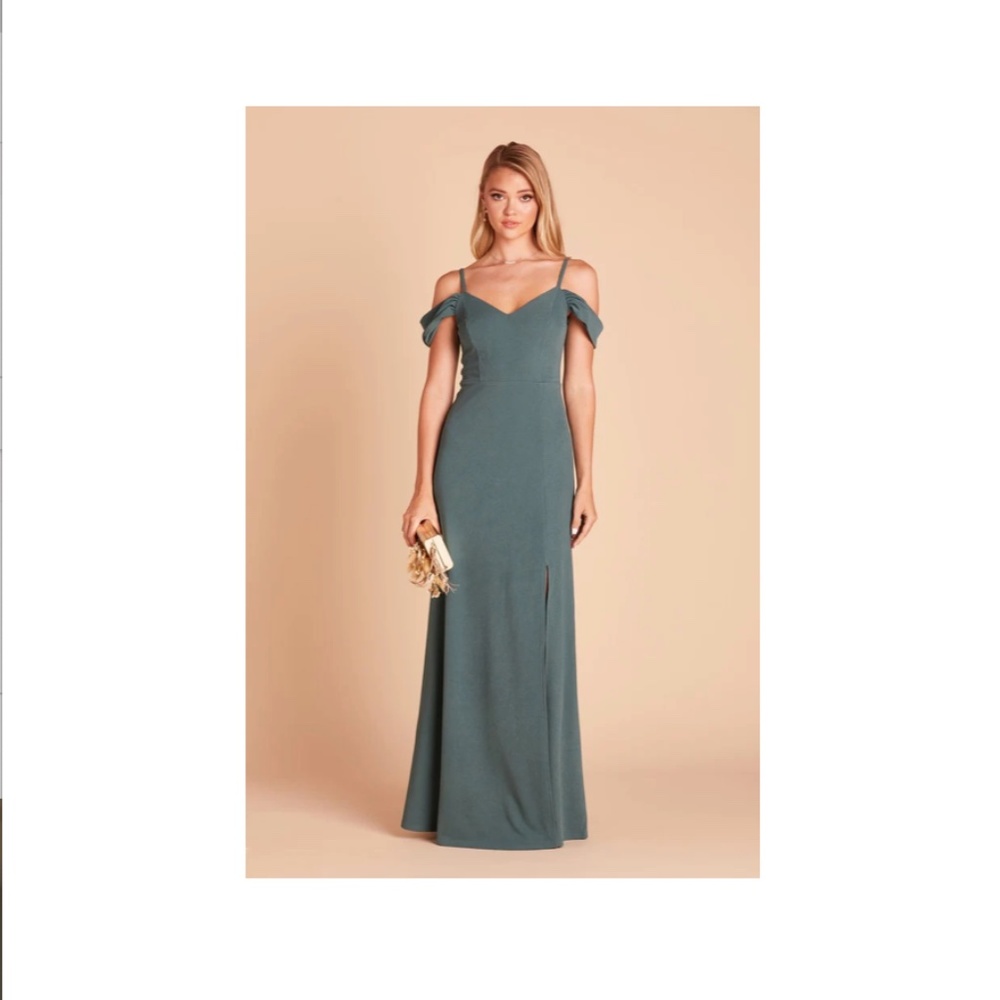 Birdy Grey Dev Crepe Dress - Sea Glass: Sz M